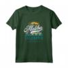 Retro Malibu California - Sole, Sabbia, Surf - Maglietta con Design Spiaggia e Palme - Ideale per Surfers e Turisti