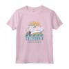 Retro Malibu California - Sole, Sabbia, Surf - Maglietta con Design Spiaggia e Palme - Ideale per Surfers e Turisti