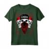 HapTiger Compton - T-shirt a bandana con teschio e bandana - Stile Gangster Los Angeles - Ideale per gli amanti dello streetwear