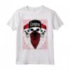 HapTiger Compton - T-shirt a bandana con teschio e bandana - Stile Gangster Los Angeles - Ideale per gli amanti dello streetwear