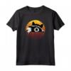 Racoon Vintage Retro Design - Sunshine Distressed Style Classic 1970s Beach Maglietta - Ideale per Uomini e Donne