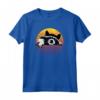 Racoon Vintage Retro Design - Sunshine Distressed Style Classic 1970s Beach Maglietta - Ideale per Uomini e Donne