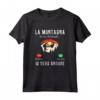 La Montagna Mi Sta Chiamando io devo andare - Maglietta per Escursionismo e Campeggio - Regalo Ideale per Amanti della Montagna