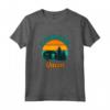 Caravan Queen - Maglietta Donna per Campeggio - Regina del Caravan - Ideale come Regalo per Amanti del Campeggio
