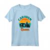 Caravan Queen - Maglietta Donna per Campeggio - Regina del Caravan - Ideale come Regalo per Amanti del Campeggio