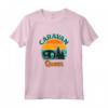 Caravan Queen - Maglietta Donna per Campeggio - Regina del Caravan - Ideale come Regalo per Amanti del Campeggio