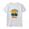 Caravan Queen - Maglietta Donna per Campeggio - Regina del Caravan - Ideale come Regalo per Amanti del Campeggio