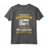 Campeggio Natura Camper - Sono un Papà Camperista Maglietta - Ideale per Vacanze in Roulotte