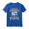 Campeggio Natura Camper - Sono un Papà Camperista Maglietta - Ideale per Vacanze in Roulotte