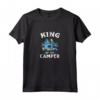 RV Fan King Camper - Felpa con Cappuccio Ideale per gli Appassionati di Camper - Regalo Unico per Amanti del Campeggio