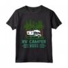 Camper Caravan Roulotte - Camperista Campeggio Maglietta - Ideale per gli Amanti dell'Avventura on the Road