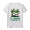 Camper Caravan Roulotte - Camperista Campeggio Maglietta - Ideale per gli Amanti dell'Avventura on the Road