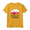 Campeggiatore Regina Del Camper - Maglietta Divertente per Mamme Camper - Ideale per Regalo a Tema Campeggio