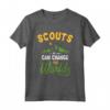 Gli scout possono cambiare il mondo - Divertente Maglietta Scouting per Amanti dell'Escursionismo e del Campeggio - Ideale per Regalo di Compleanno o Natale