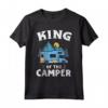 RV Fan King - Idea regalo per Camper Fan - Maglietta per Amanti del Campeggio - Acquista Online