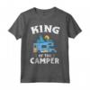 RV Fan King - Idea regalo per Camper Fan - Maglietta per Amanti del Campeggio - Acquista Online
