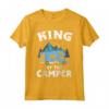 RV Fan King - Idea regalo per Camper Fan - Maglietta per Amanti del Campeggio - Acquista Online
