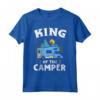 RV Fan King - Idea regalo per Camper Fan - Maglietta per Amanti del Campeggio - Acquista Online