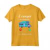 Il Camper Sta Chiamando - Divertente Maglietta per Campeggio - Regalo Ideale per Appassionati e Proprietari