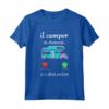 Il Camper Sta Chiamando - Divertente Maglietta per Campeggio - Regalo Ideale per Appassionati e Proprietari