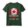 Canada Is Calling And I Must Go - Bandiera Canadese Maglietta - Ideale per Uomini e Donne Orgogliosi della Cultura Canadese