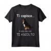 HapTiger Maglietta Bovaro del Bernese Divertente - Idea Regalo per Amanti dei Cani