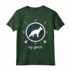 Maglia Pastore tedesco - T-Shirt Uomo Donna Bimbi - Ideale Regalo Natale - Fedeltà e amore incondizionati