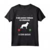 Pastore Tedesco Divertente - Il Mio Pastore Tedesco Sta Chiamando - Maglia a Manica Corta Regalo per Amanti dei Cani