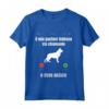 Pastore Tedesco Divertente - Il Mio Pastore Tedesco Sta Chiamando - Maglia a Manica Corta Regalo per Amanti dei Cani