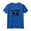 Dog Trainer I Speak Human & Dog - Maglietta Divertente per Proprietari di Cani - Ideale come Regalo per Addestratori di Cani