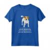 Mai sottovalutare una donna con il suo magnifico Jack Russell - Maglietta divertente per amanti dei cani - Idea regalo per Natale o compleanno