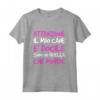 Magliette Donna Manica Lunga Divertenti - Attenzione Mordo Maglia a Manica - Ideale per Amanti dei Cani - Marca HapTiger