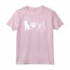 Camicie per la Toelettatura del Cane - Design Love Dog Grooming Maglietta - Regalo Divertente per Amanti dei Cani