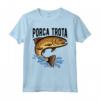 Porca Trota Pescar - Maglietta Idea Regalo per Pescatori - Perfetta per Natale o Compleanno