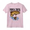 Porca Trota Pescar - Maglietta Idea Regalo per Pescatori - Perfetta per Natale o Compleanno