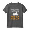 Regalo Pesca Maglietta Fortunata per Pescatore - Ideale Accessorio da Pesca