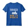 Regalo Pesca Maglietta Fortunata per Pescatore - Ideale Accessorio da Pesca