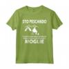 Sto Pescando Pescare Fishing Club Di Pesca - Maglietta Regalo per Pescatore - Completo da Pesca per Natale e Compleanno