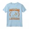 Pescatori Di Pesca - Nato Per Pescare, Costretto A Lavorare - Maglietta con Design Divertente per Veri Pescatori - Ideale per Regalo