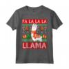 Divertente Brutto Natale Cute Lama Maglietta - Regali Lama di Natale per Adolescenti e Bambini - Ideale per Compleanno, San Valentino