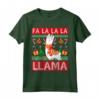 Divertente Brutto Natale Cute Lama Maglietta - Regali Lama di Natale per Adolescenti e Bambini - Ideale per Compleanno, San Valentino