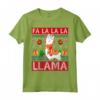 Divertente Brutto Natale Cute Lama Maglietta - Regali Lama di Natale per Adolescenti e Bambini - Ideale per Compleanno, San Valentino