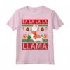 Divertente Brutto Natale Cute Lama Maglietta - Regali Lama di Natale per Adolescenti e Bambini - Ideale per Compleanno, San Valentino