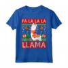 Divertente Brutto Natale Cute Lama Maglietta - Regali Lama di Natale per Adolescenti e Bambini - Ideale per Compleanno, San Valentino