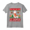 Divertente Brutto Natale Cute Lama Maglietta - Regali Lama di Natale per Adolescenti e Bambini - Ideale per Compleanno, San Valentino