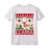Divertente Brutto Natale Cute Lama Maglietta - Regali Lama di Natale per Adolescenti e Bambini - Ideale per Compleanno, San Valentino