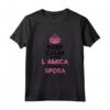 Keep Calm sono L'Amica della Sposa - Maglietta Divertente per l'Addio al Nubilato - Ideale per Amiche del Matrimonio