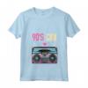Donna 90's Girl Stile Retro Vintage Birthday Old Radio Maglietta con Collo a V - Design Anni '90 - Regalo Nostalgico per Amiche e Famiglia