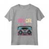 Donna 90's Girl Stile Retro Vintage Birthday Old Radio Maglietta con Collo a V - Design Anni '90 - Regalo Nostalgico per Amiche e Famiglia