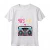 Donna 90's Girl Stile Retro Vintage Birthday Old Radio Maglietta con Collo a V - Design Anni '90 - Regalo Nostalgico per Amiche e Famiglia